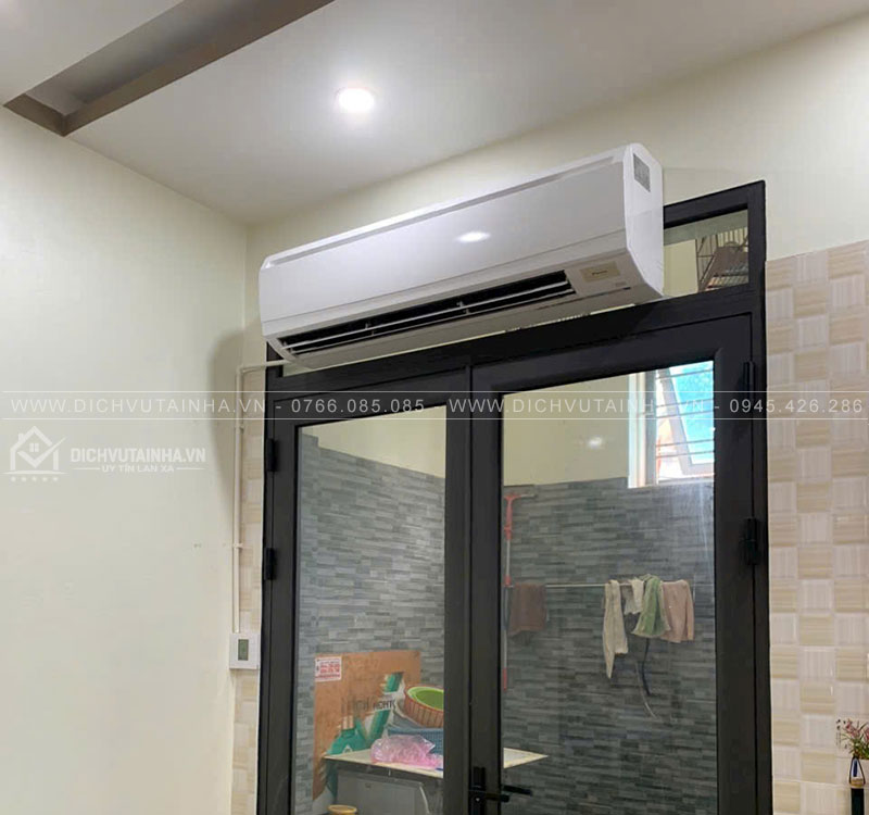 Điều hòa Daikin 42000 BTU sau khi lắp đặt hoàn chỉnh